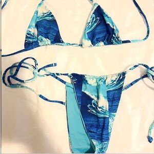 FRANKIES BIKINIS Ocean Waves set